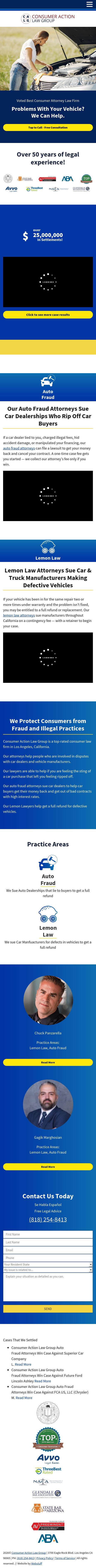 Consumer Action Law Group - Los Angeles CA Lawyers