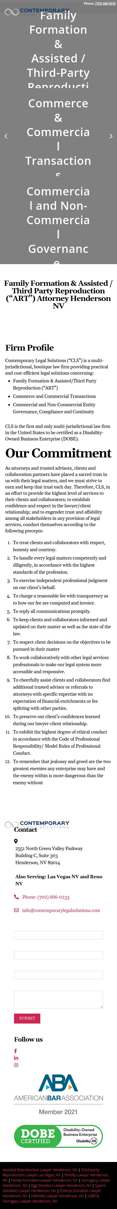 Contemporary Legal Solutions - Henderson NV Lawyers
