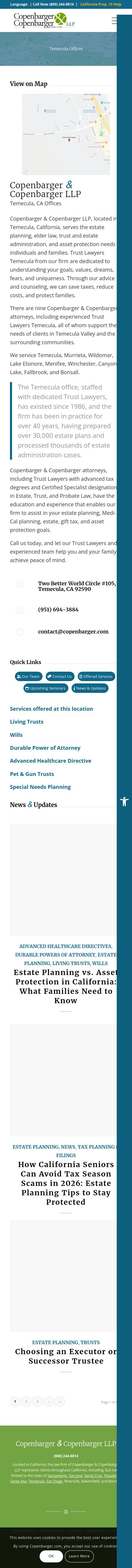 Copenbarger & Copenbarger - Temecula CA Lawyers