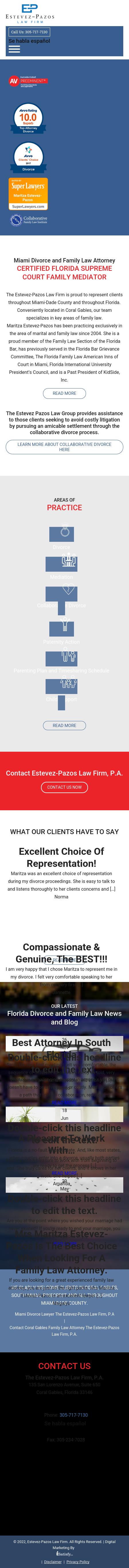 The Estevez-Pazos Law Firm, P.A. - Coral Gables FL Lawyers