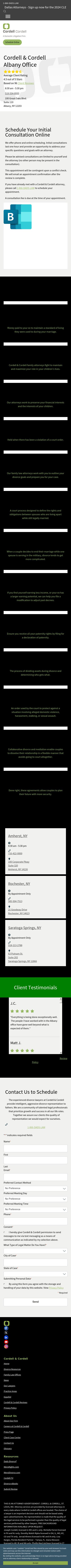 Cordell & Cordell - Divorce Attorney Office - Albany NY Lawyers