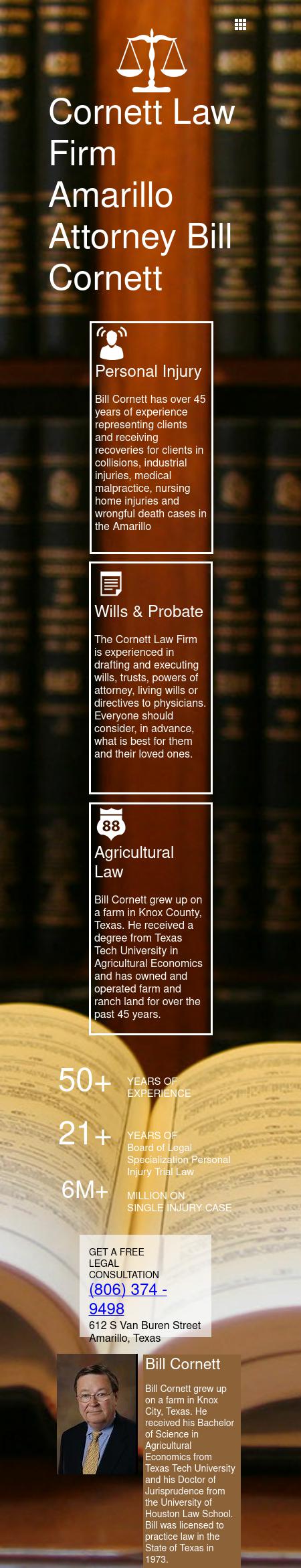 Cornett Law Firm P.L.L.C. - Amarillo TX Lawyers