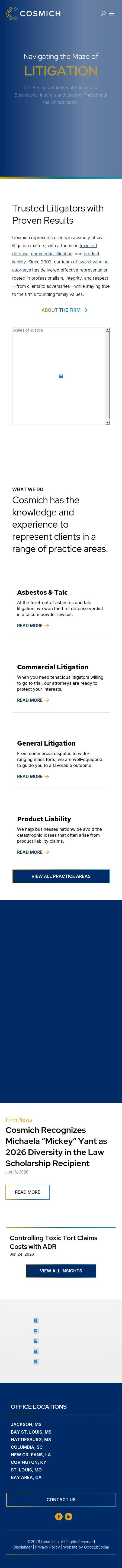 Cosmich Simmons & Brown PLLC - New Orleans LA Lawyers