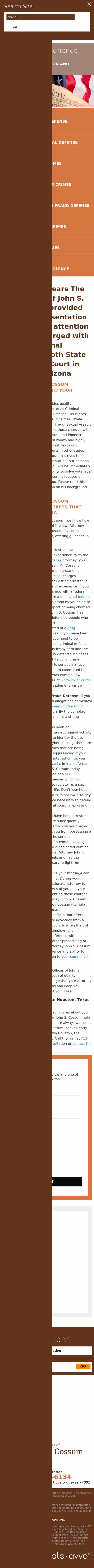Cossum John S Law Office - Kingwood TX Lawyers