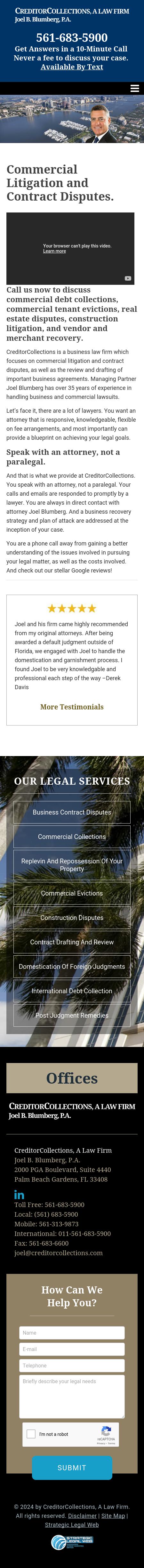 CreditorCollections, A Law Firm - West Palm Beach FL Lawyers