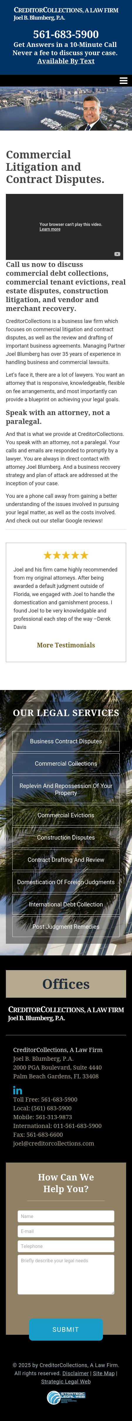 CreditorCollections, A Law Firm - West Palm Beach FL Lawyers