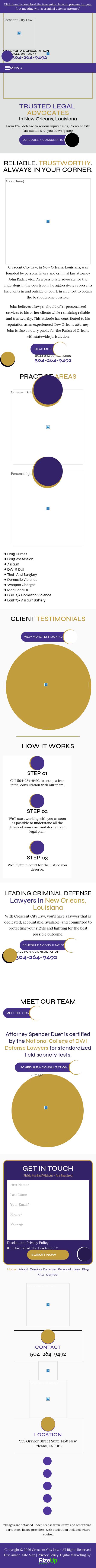 Crescent City Law - New Orleans LA Lawyers