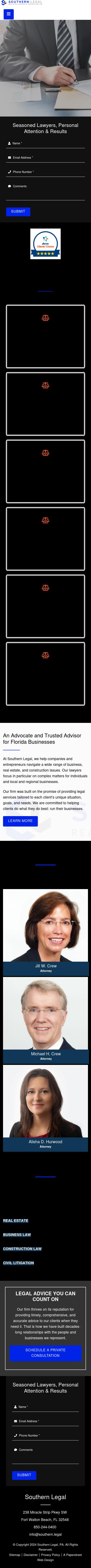 Crew & Crew, P.A. - Fort Walton Beach FL Lawyers