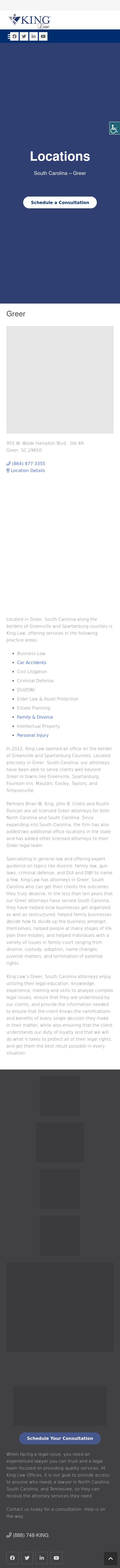 King Law - Greer SC Lawyers