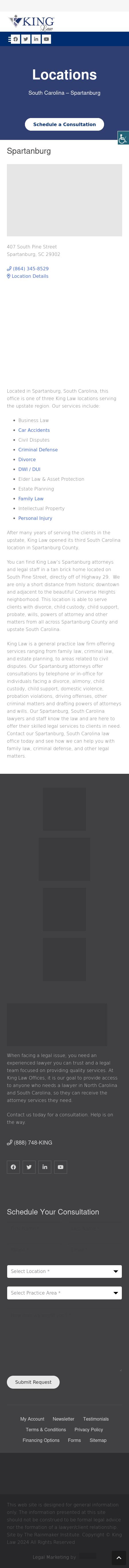 King Law - Spartanburg SC Lawyers