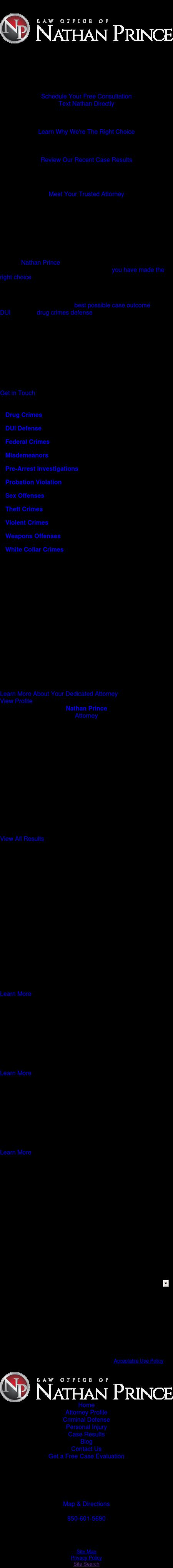 Law Office of Nathan Prince - Tallahassee FL Lawyers