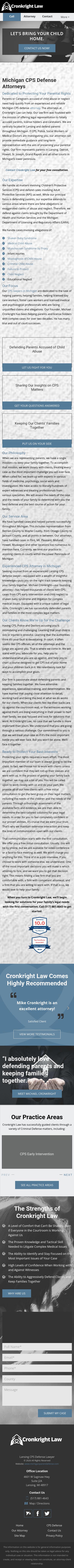 Cronkright Law - Lansing MI Lawyers