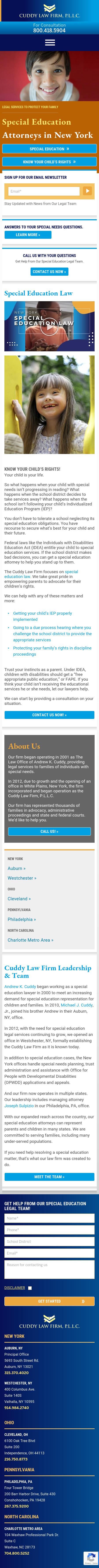 Cuddy Law Firm, P.C. - White Plains  NY Lawyers