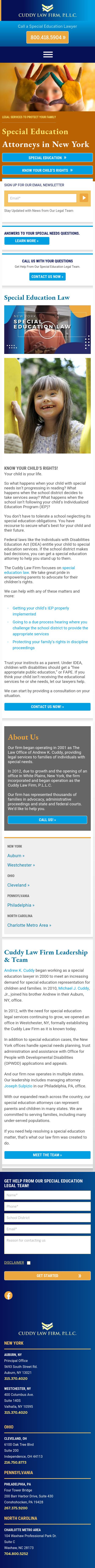 Cuddy Law Firm, P.C. - White Plains  NY Lawyers