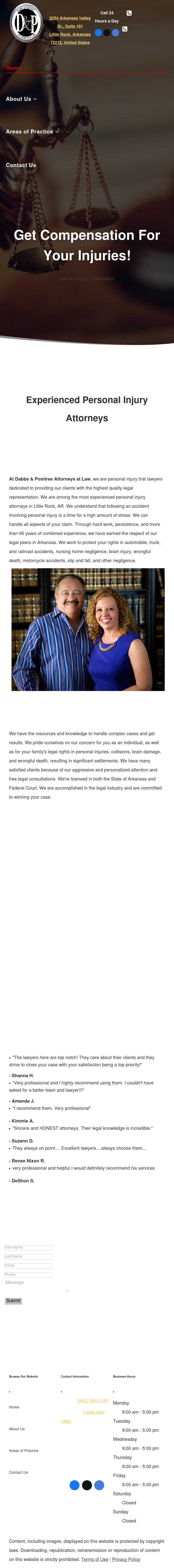Dabbs & Pomtree - Little Rock AR Lawyers