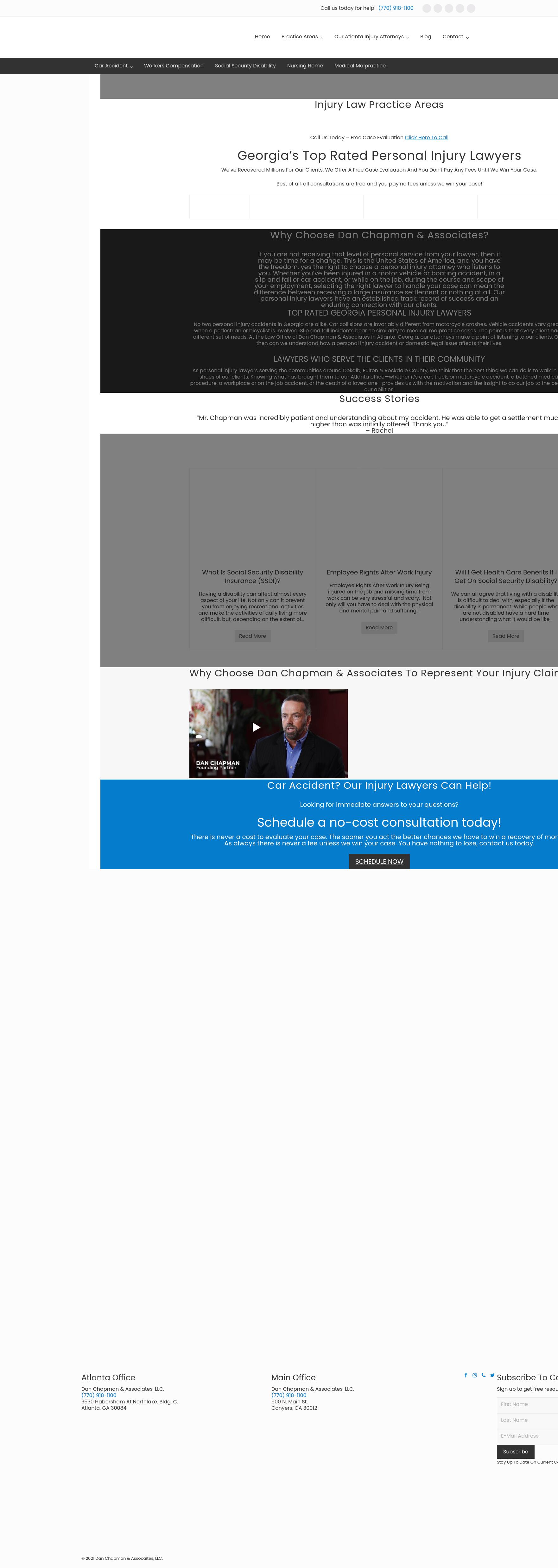 Dan Chapman & Associates, LLC - Conyers GA Lawyers
