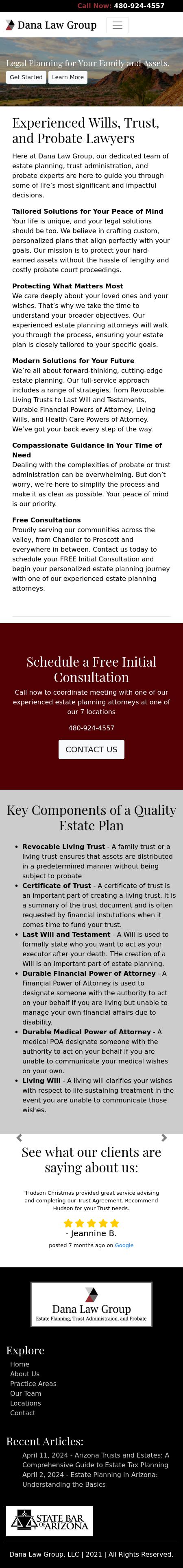 Dana Law Group, LLC - Chandler AZ Lawyers