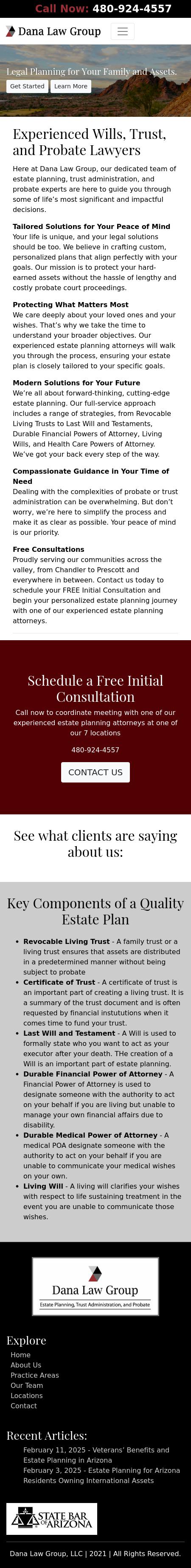 Dana Law Group, LLC - Scottsdale AZ Lawyers