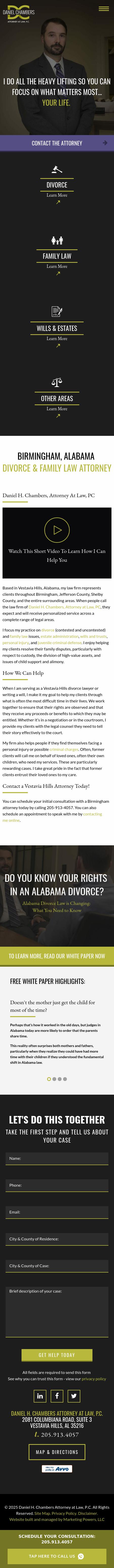 Daniel H. Chambers Attorney at Law, P.C. - Birmingham AL Lawyers