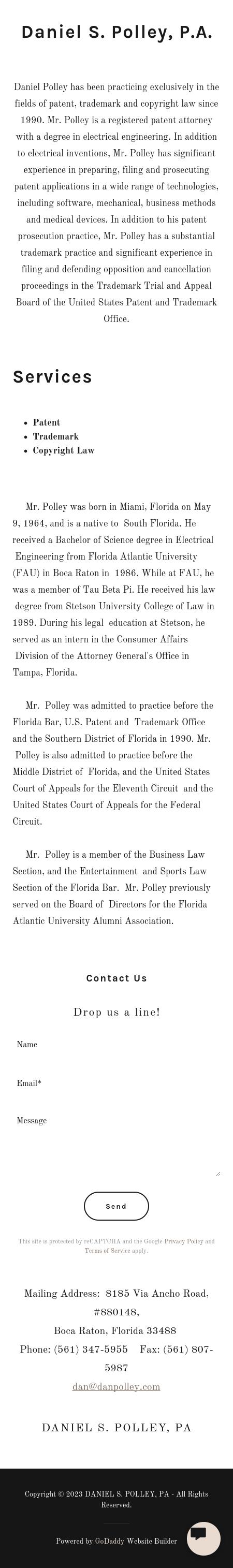 Daniel S Polley PA - Boca Raton FL Lawyers