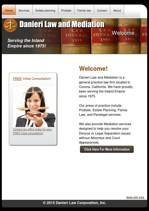 Danieri T W Ronald Law & Mediation - Corona CA Lawyers