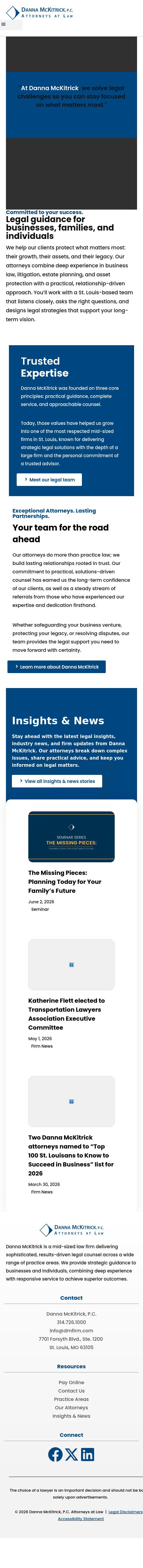 Danna McKitrick PC - Saint Louis MO Lawyers