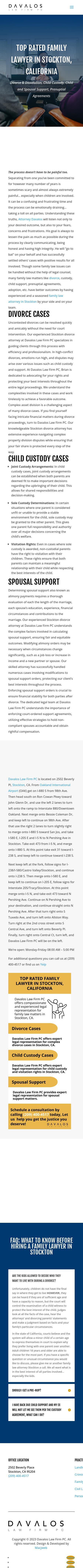 Davalos Law Firm PC - Stockton CA Lawyers