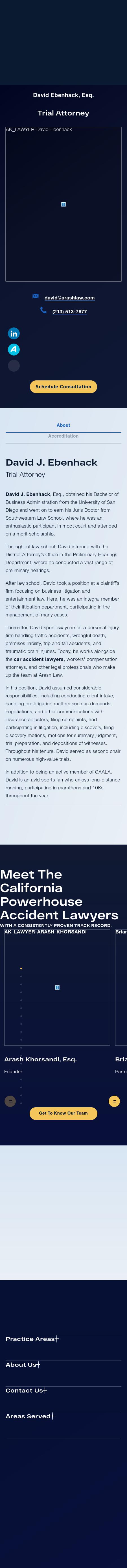 Arash Law - Los Angeles CA Lawyers