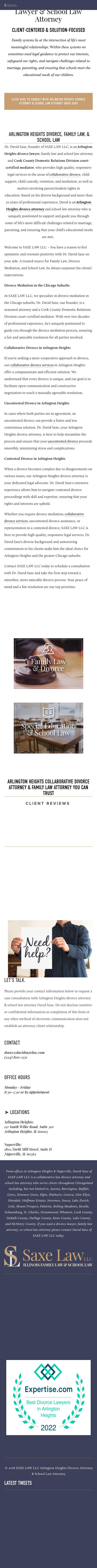 SAXE LAW LLC - Arlington Heights IL Lawyers