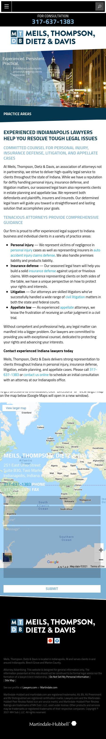 Davis, Neil D - Indianapolis IN Lawyers