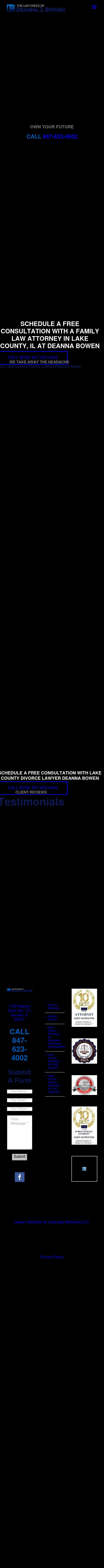 The Law Office of Deanna J Bowen - Gurnee IL Lawyers