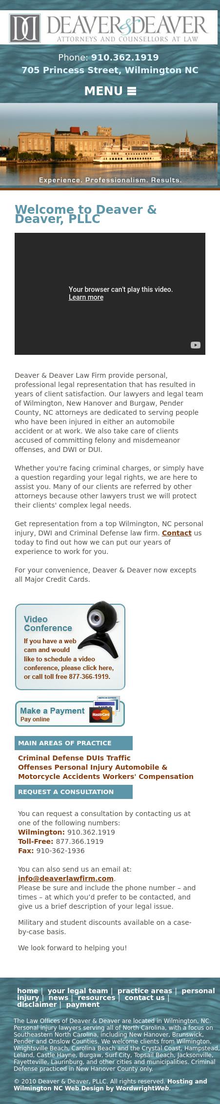 Deaver & Deaver PLLC - Wilmington NC Lawyers