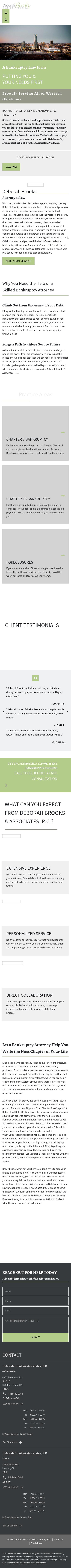 Deborah Brooks & Associates PC - Oklahoma City OK Lawyers