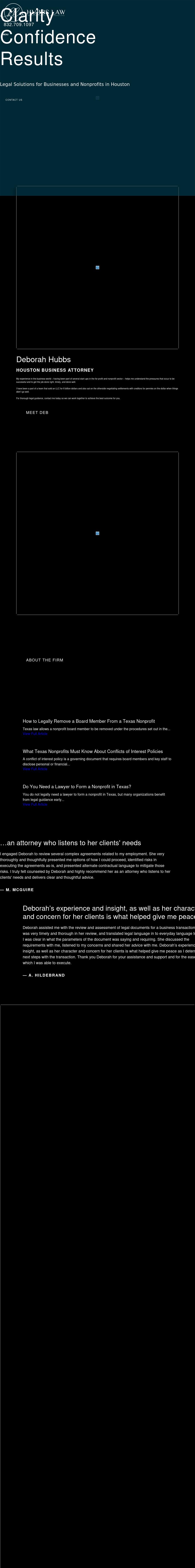 Deborah Hubbs, Attorney & Counselor at Law, PLLC - The Woodlands TX Lawyers