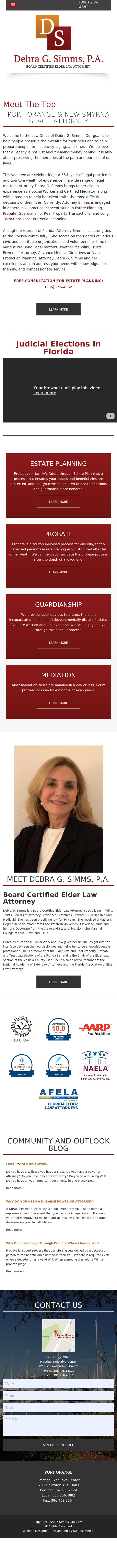 Debra G. Simms, PA - Port Orange FL Lawyers