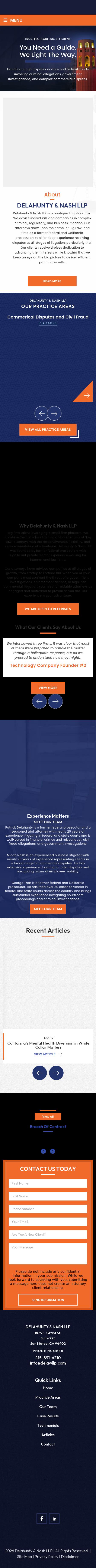 Delahunty & Nash LLP - San Mateo CA Lawyers