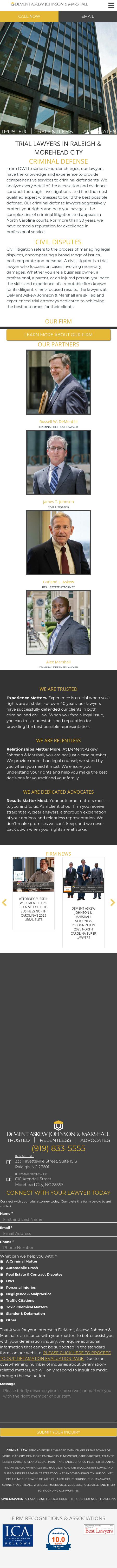 DeMent Askew LLP - Raleigh NC Lawyers