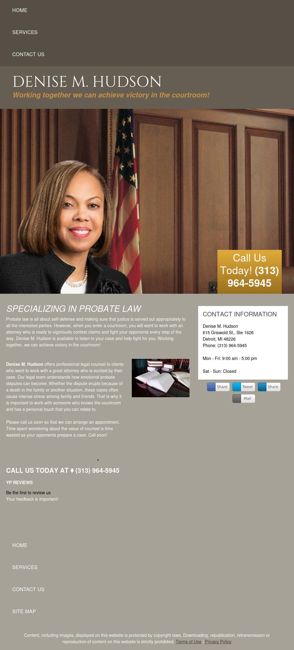 Denise M. Hudson - Detroit MI Lawyers