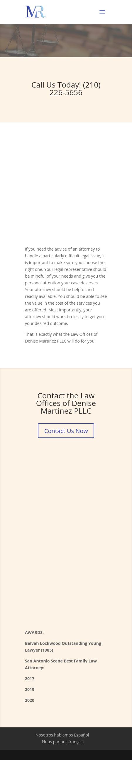 Denise Martinez PLLC - San Antonio TX Lawyers