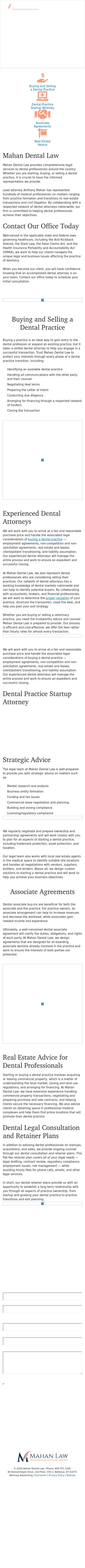 Dental Law Office of Anthony A. Mahan - Bellevue KY Lawyers