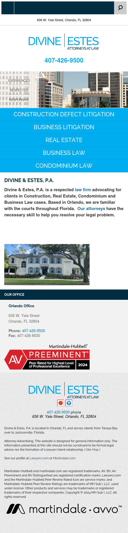 Divine & Estes PA - Orlando FL Lawyers