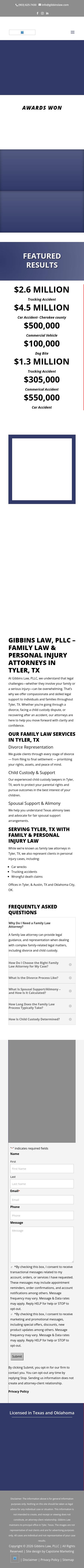 Gibbins Law, PLLC - Tyler TX Lawyers
