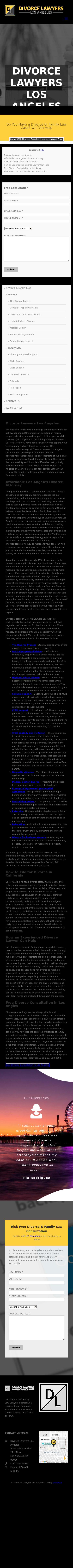 Divorce Lawyers Los Angeles - Los Angeles CA Lawyers