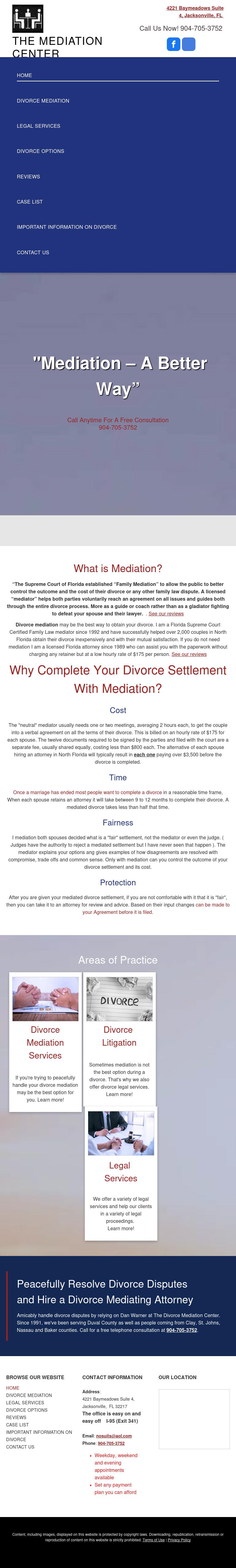 Divorce Mediation Center - Jacksonville FL Lawyers