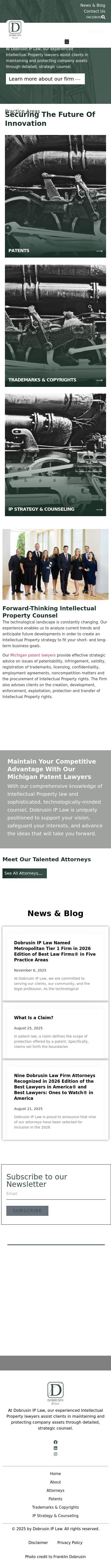 Dobrusin IP Law - Pontiac MI Lawyers
