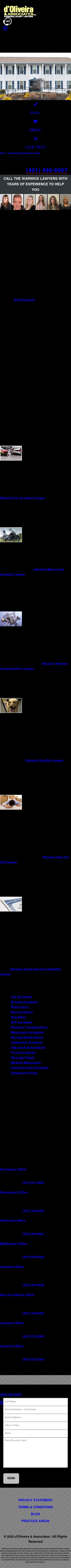 d'Oliveira & Associates - Warwick RI Lawyers