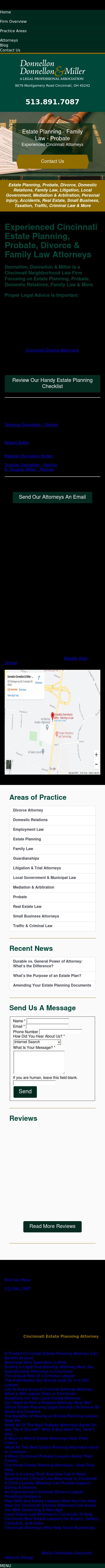 Donnellon Donnellon & Miller A Legal Professional Association - Cincinnati OH Lawyers