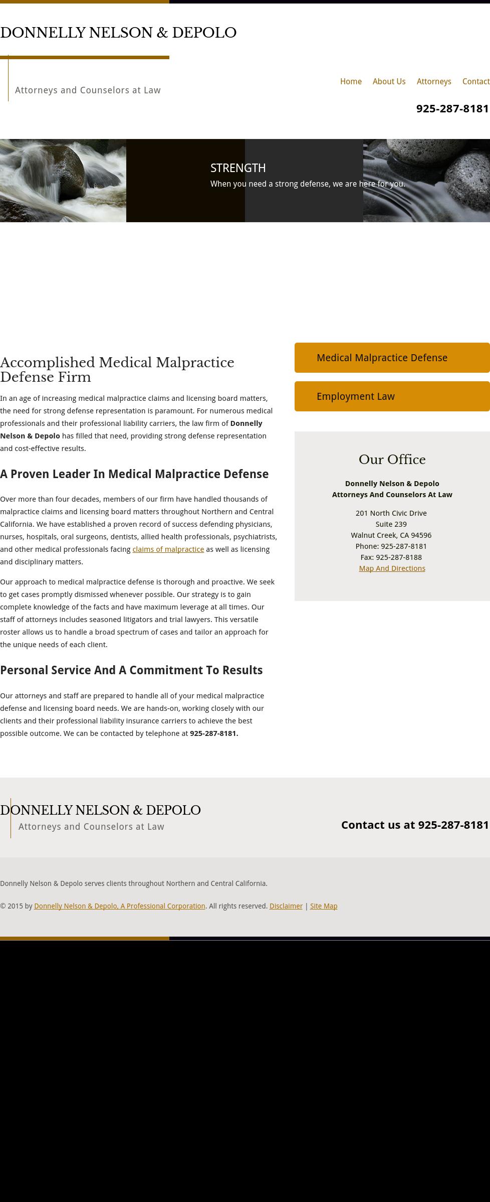 Donnelly Nelson Depolo & Murray, A Professional Corporation - Walnut Creek CA Lawyers