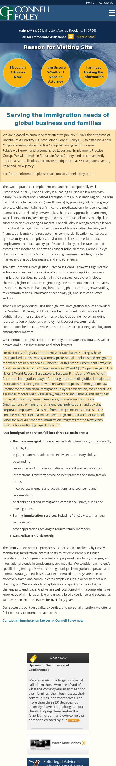 Dornbaum & Peregoy LLC - Newark NJ Lawyers