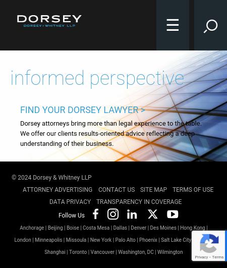 Dorsey & Whitney LLC - Denver CO Lawyers